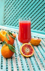 Blood orange fresh juice